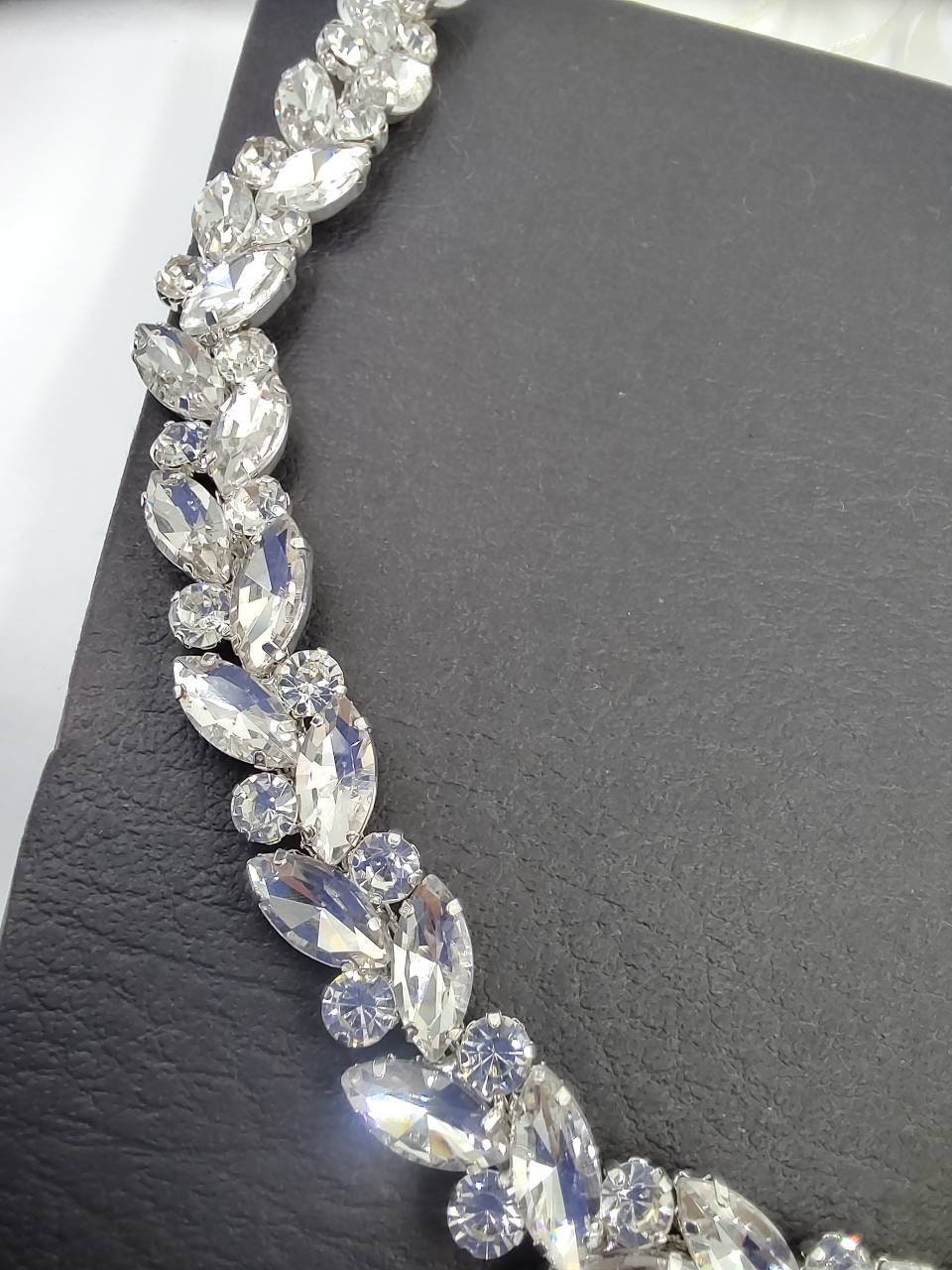 Diamanté hair band, diamanté headband, diamanté hair tie, rhinestone hair tie, rhinestone headpiece, bridal hair band, diamanté