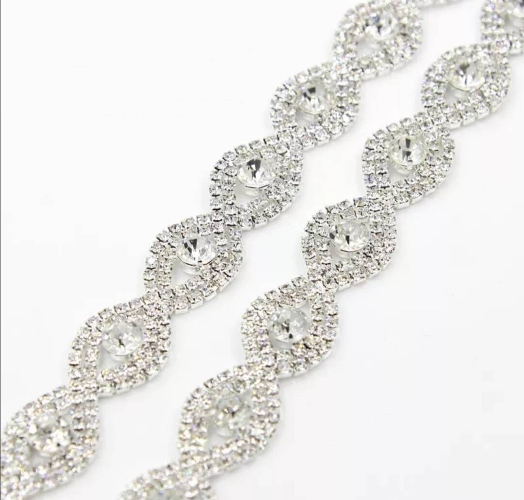 Diamanté hair band, diamanté headband, diamanté hair tie, rhinestone hair tie, rhinestone headpiece, bridal hair band, diamanté