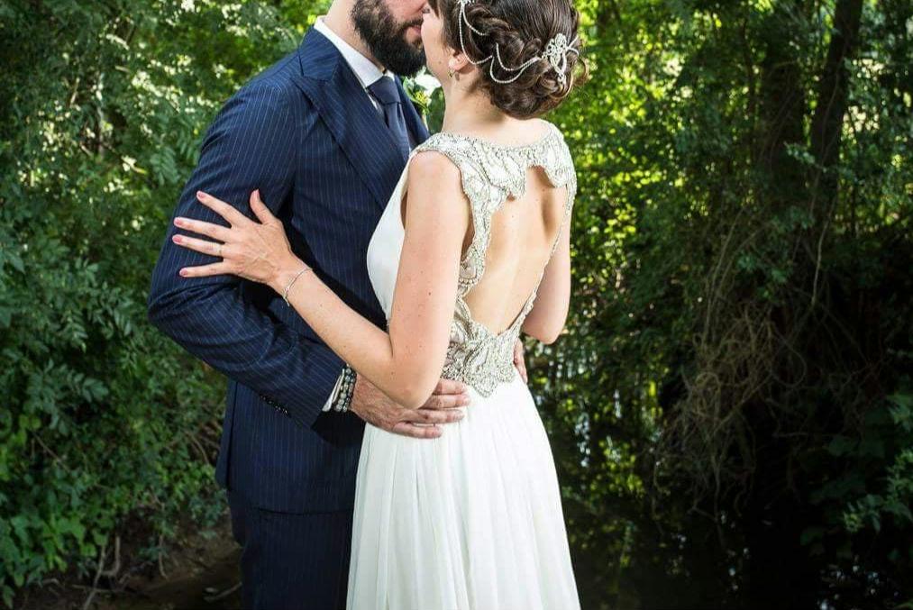 Art Deco Diamante Triple Hair Combs, Gatsby Bridal Headpiece