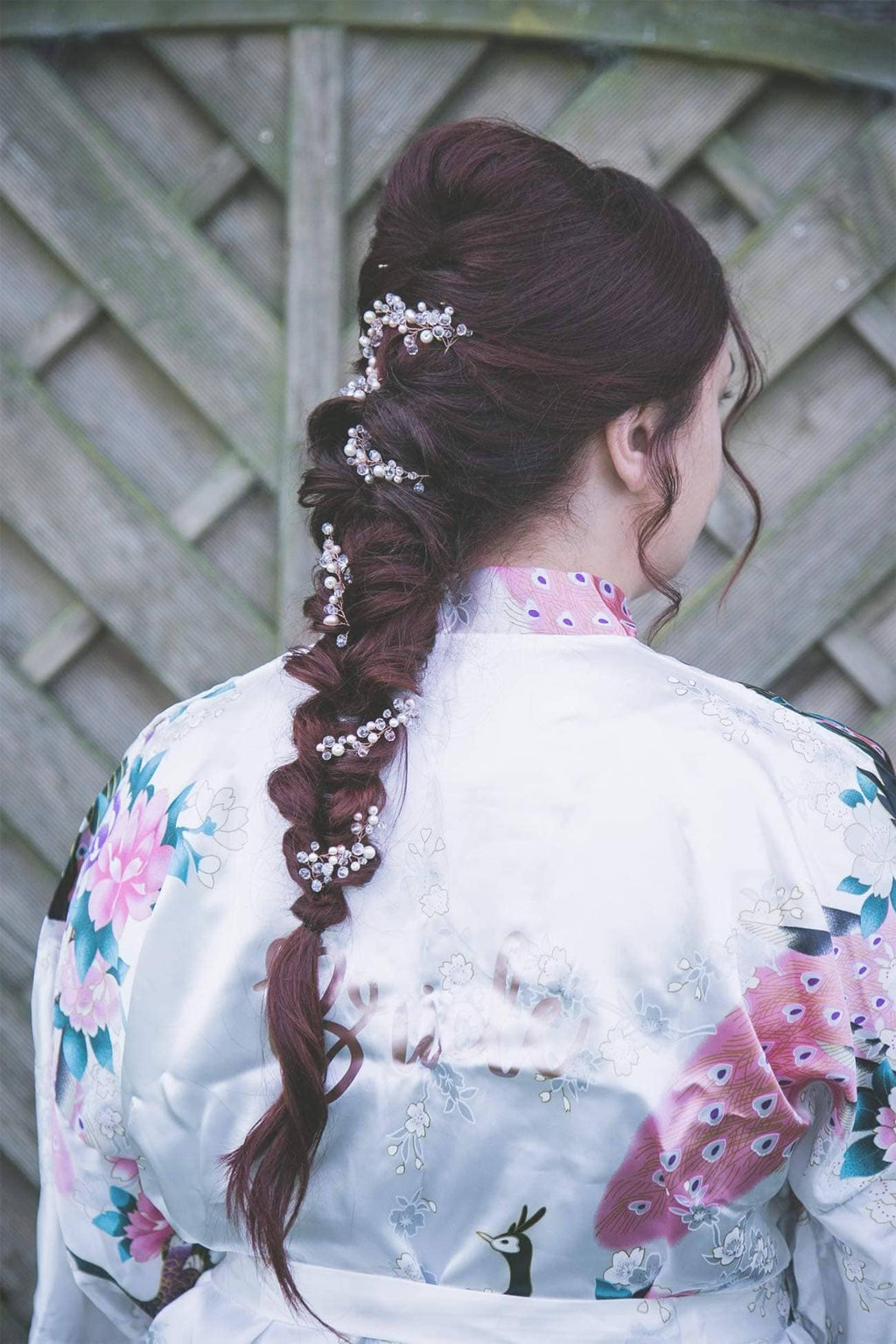 Bridal Hair Vine, Freshwater Pearls, Crystals, Bohemian Wedding Headpiece