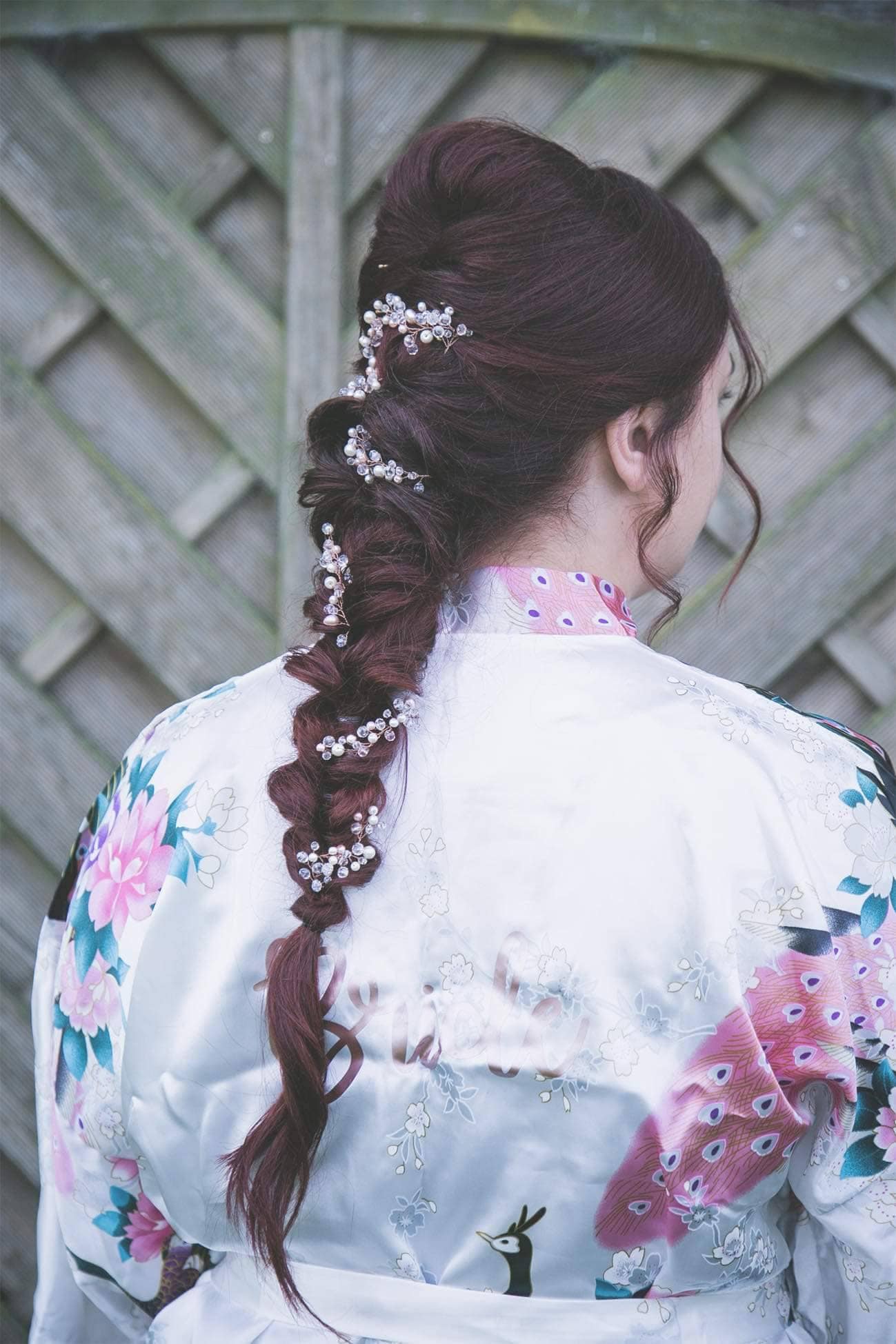 Bridal Hair Vine, Freshwater Pearls, Crystals, Bohemian Wedding Headpiece